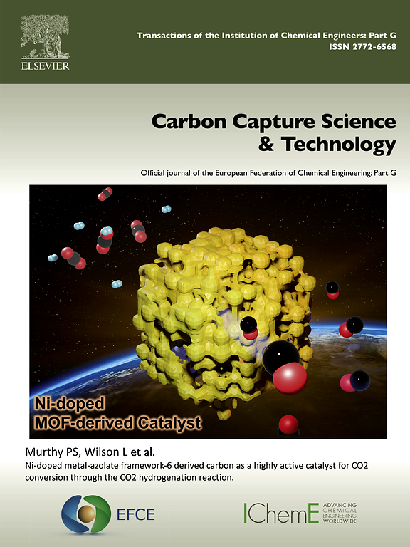 Go to journal home page - Carbon Capture Science & Technology
